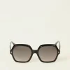 ba&sh Lunettes De Soleil*Lidi. Noir