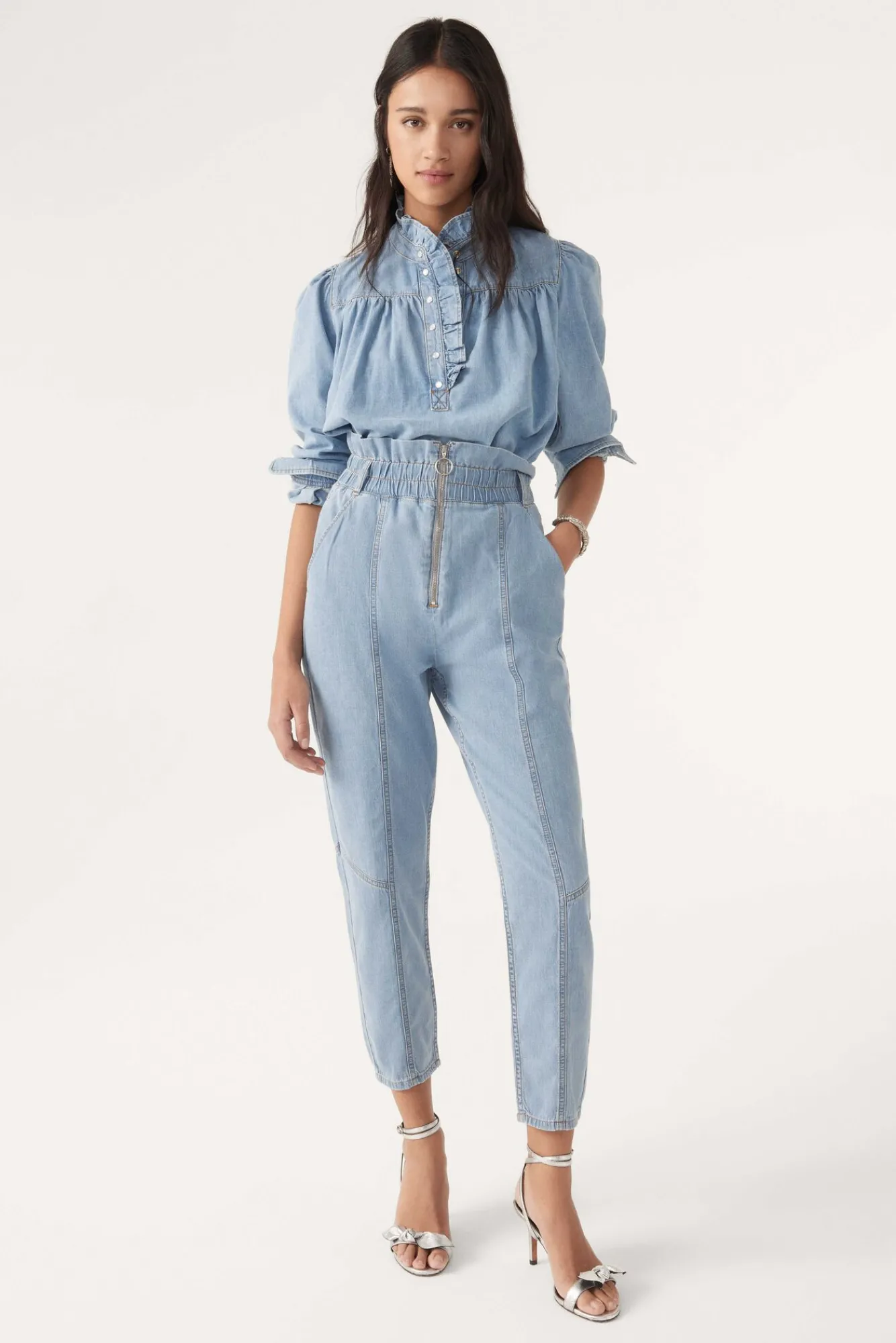 ba&sh Tops & Chemises*Lilac. Bleu