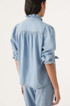 ba&sh Tops & Chemises*Lilac. Bleu