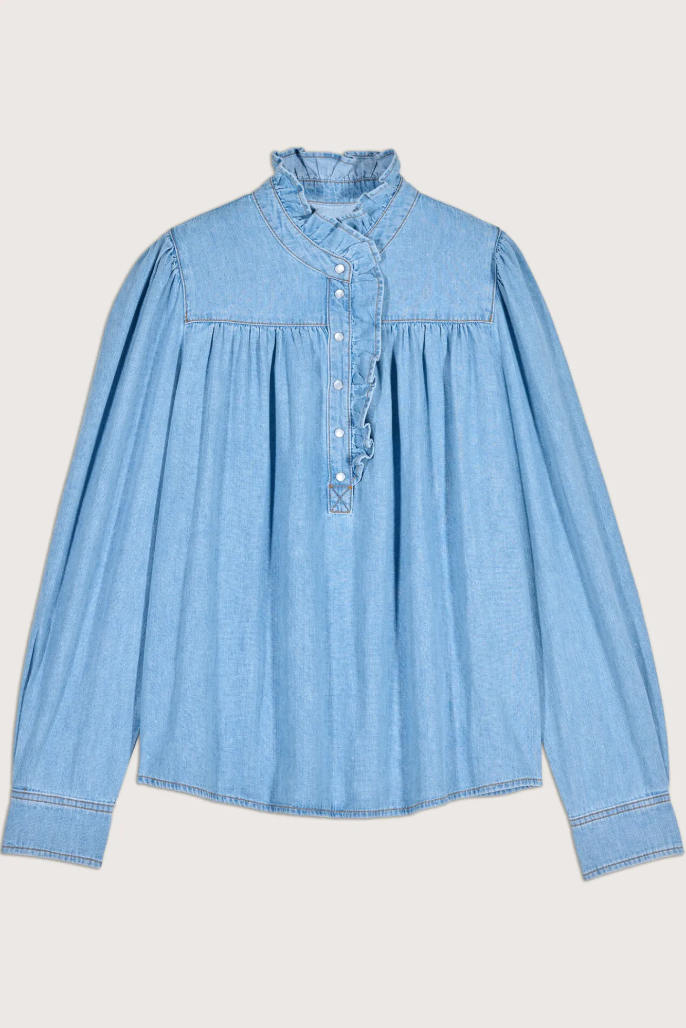 ba&sh Tops & Chemises*Lilac. Bleu