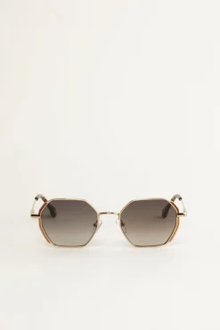 ba&sh Lunettes De Soleil*Lina. Bleu