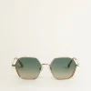ba&sh Lunettes De Soleil*Lison. Vert