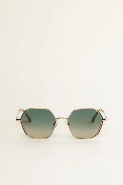 ba&sh Lunettes De Soleil*Lison. Vert