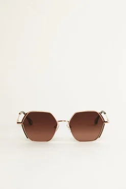 ba&sh Lunettes De Soleil*Lison. Vert