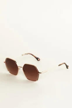 ba&sh Lunettes De Soleil*Lison. Vert