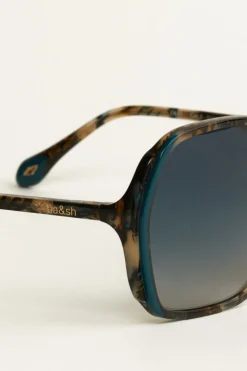 ba&sh Lunettes De Soleil*Lizzie. Bleu