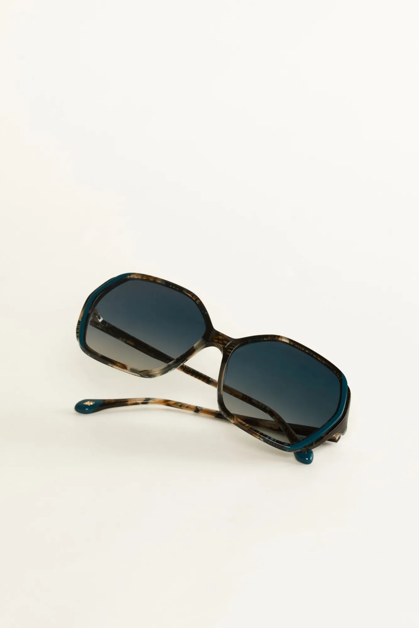 ba&sh Lunettes De Soleil*Lizzie. Bleu