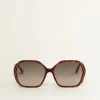 ba&sh Lunettes De Soleil*Lizzie. Bleu