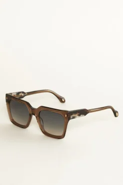 ba&sh Lunettes De Soleil*Louann. Bleu