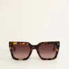 ba&sh Lunettes De Soleil*Louann. Bleu