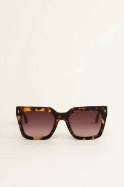 ba&sh Lunettes De Soleil*Louann. Bleu