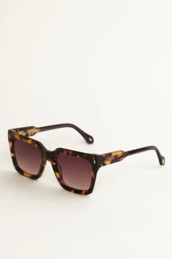 ba&sh Lunettes De Soleil*Louann. Bleu