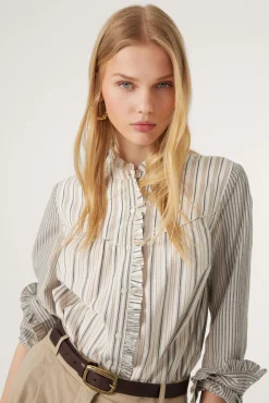 ba&sh Tops & Chemises*Luz. Blanc Ecru