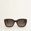 ba&sh Lunettes De Soleil*Lyvie. Marron