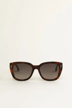 ba&sh Lunettes De Soleil*Lyvie. Marron