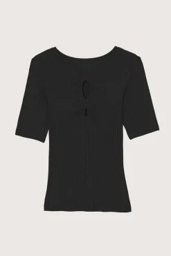 ba&sh T-Shirts*Massiva. Noir