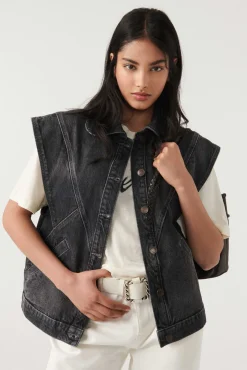 ba&sh Vestes & Manteaux*Max. Noir