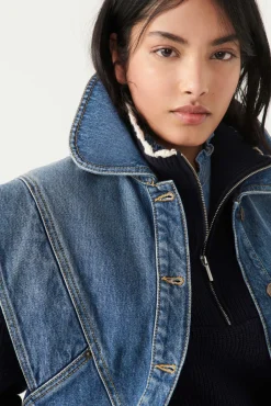 ba&sh Vestes & Manteaux*Max. Bleu
