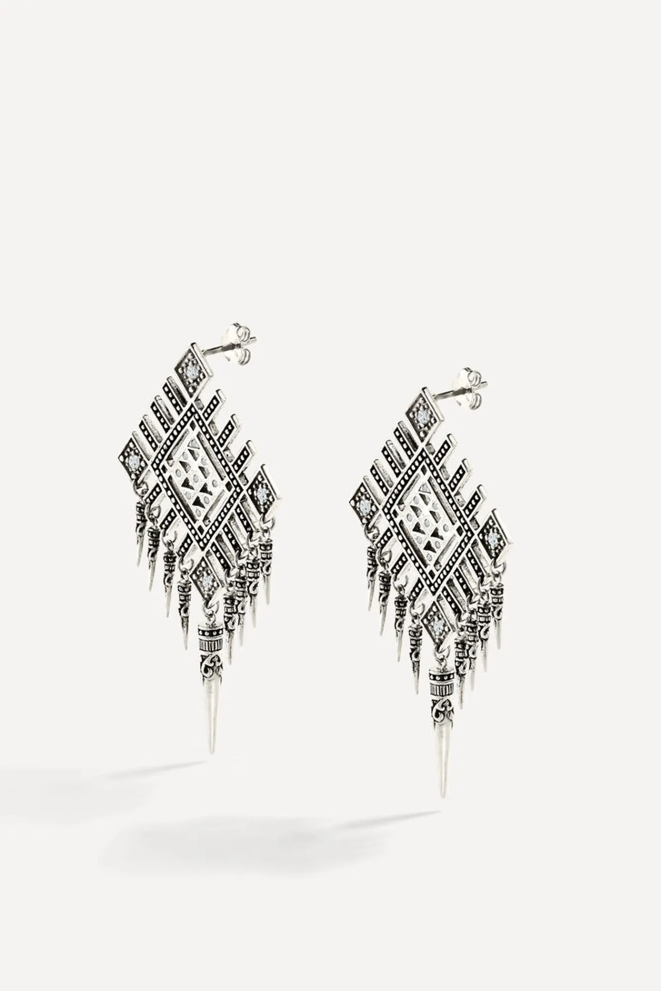 ba&sh Bijoux*Maxi-Punk. Gris