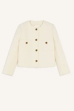 ba&sh Vestes & Manteaux*Meredith. Blanc Ecru