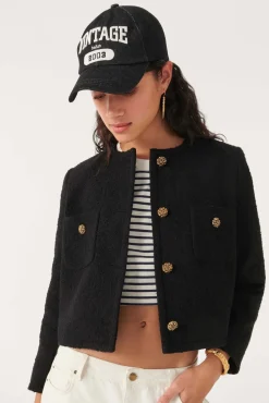 ba&sh Vestes & Manteaux*Meredith. Noir