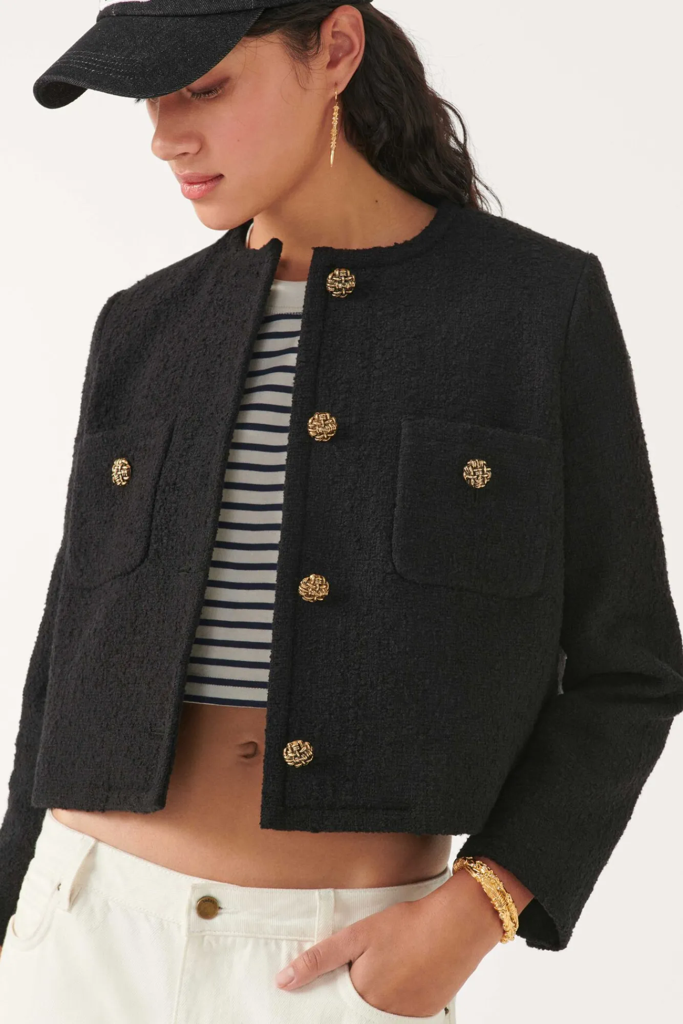 ba&sh Vestes & Manteaux*Meredith. Noir