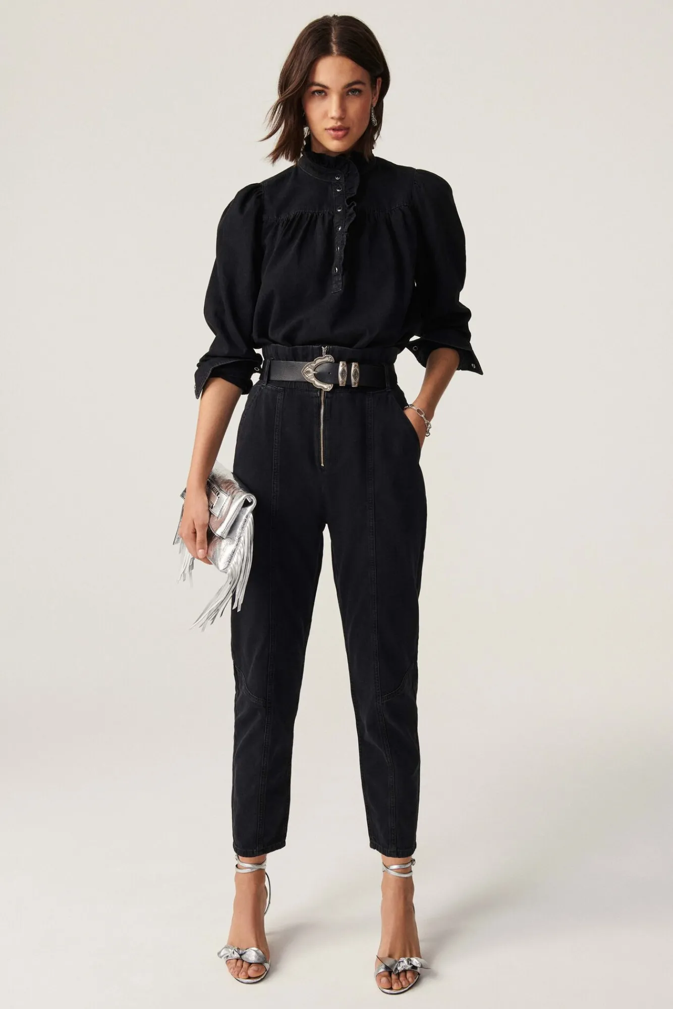 ba&sh Tops & Chemises*Milac. Noir