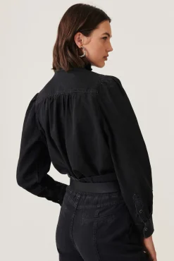 ba&sh Tops & Chemises*Milac. Noir