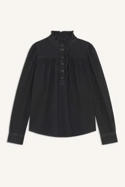 ba&sh Tops & Chemises*Milac. Noir