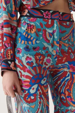 ba&sh Pantalons*Milou. Blanc Ecru
