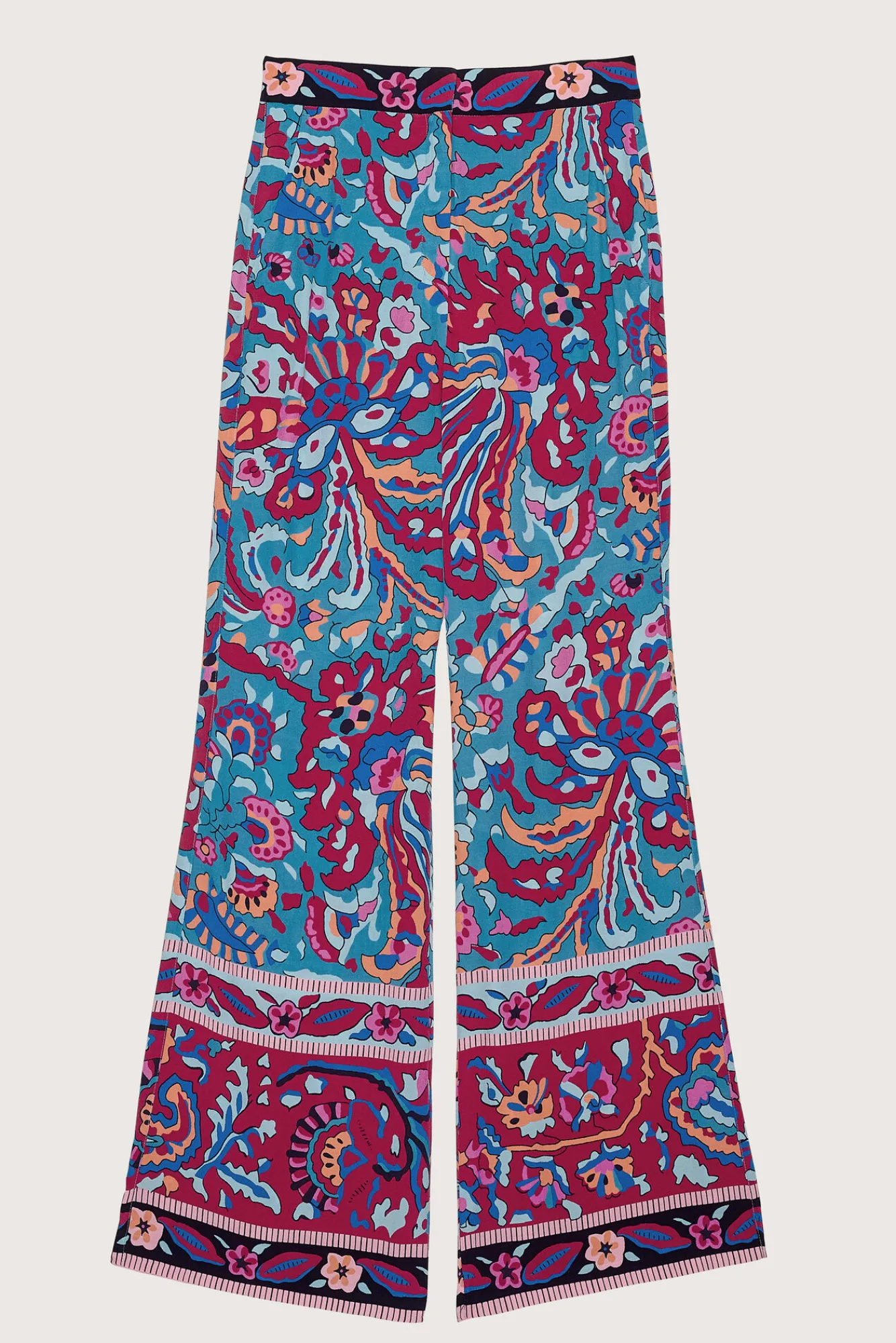 ba&sh Pantalons*Milou. Blanc Ecru