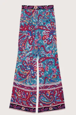 ba&sh Pantalons*Milou. Blanc Ecru