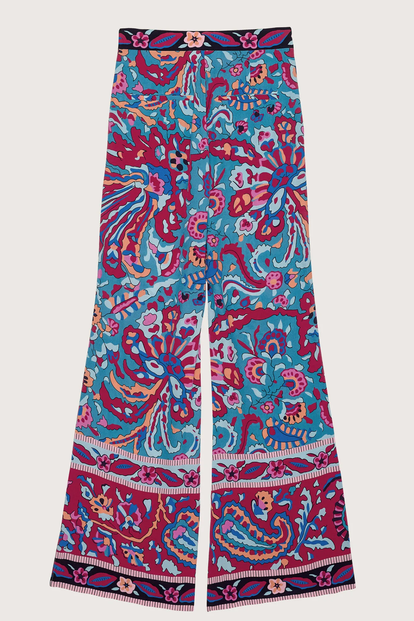 ba&sh Pantalons*Milou. Blanc Ecru