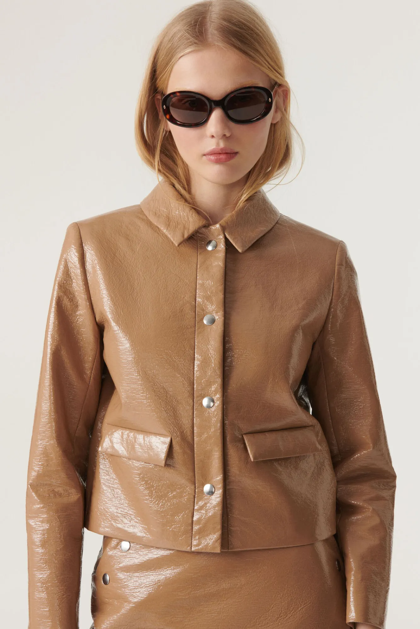 ba&sh Vestes & Manteaux*Moma. Marron