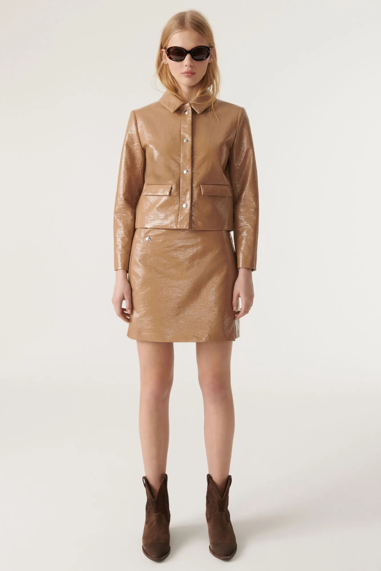 ba&sh Vestes & Manteaux*Moma. Marron