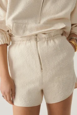 ba&sh Jupes & Shorts*Monaco. Blanc Ecru