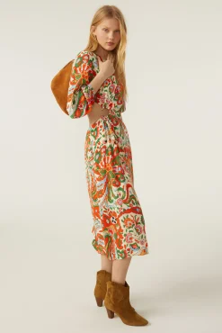 ba&sh Robes*Monica. Blanc Ecru