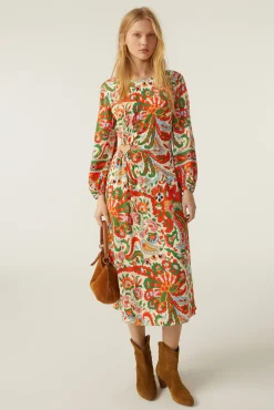 ba&sh Robes*Monica. Blanc Ecru
