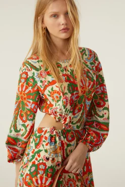 ba&sh Robes*Monica. Blanc Ecru