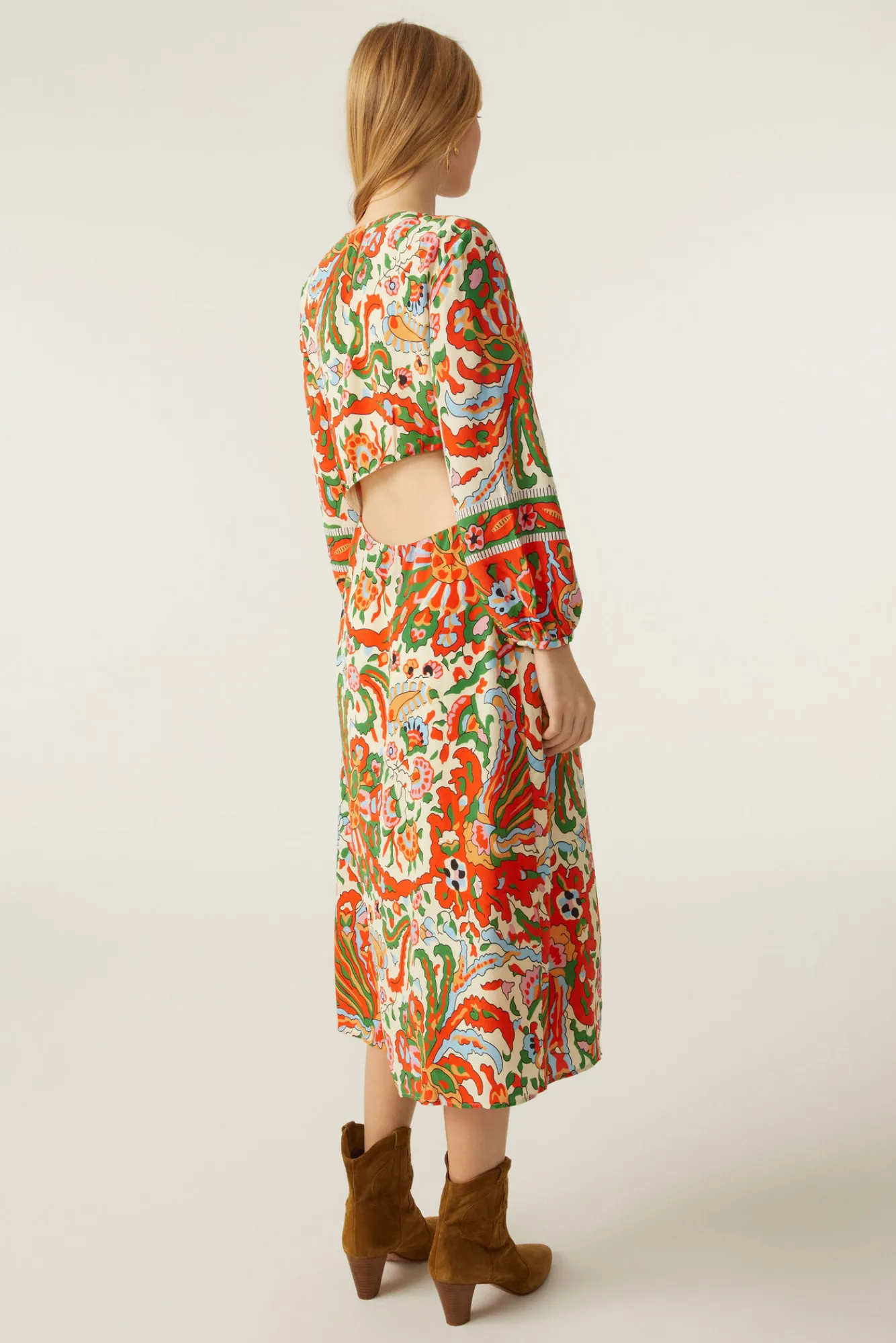 ba&sh Robes*Monica. Blanc Ecru