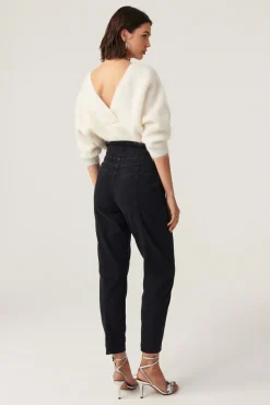 ba&sh Denim*Mony. Noir