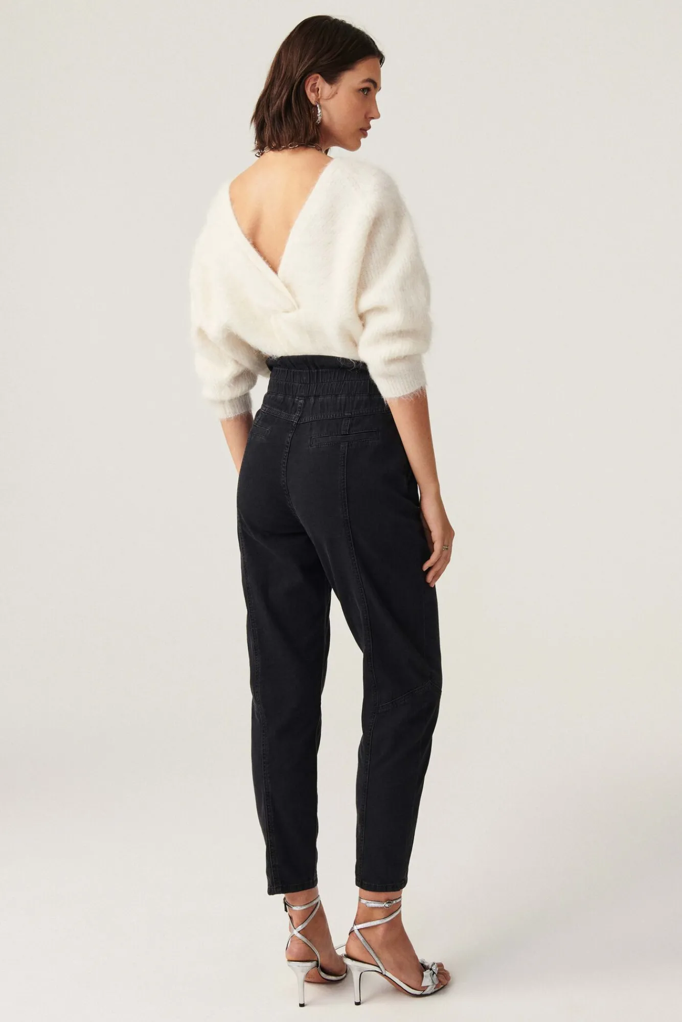 ba&sh Denim*Mony. Noir
