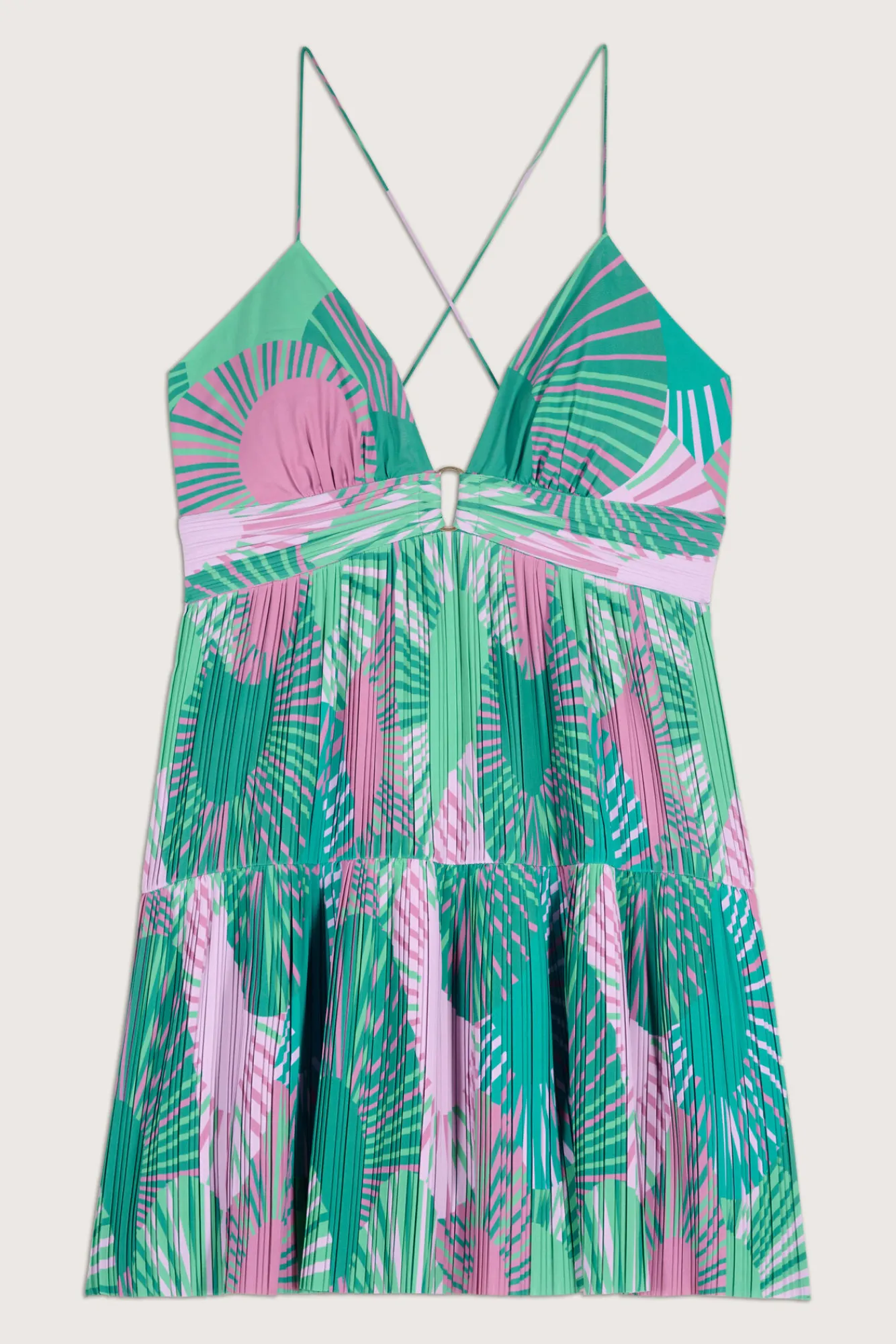 ba&sh Robes*Nadja. Vert