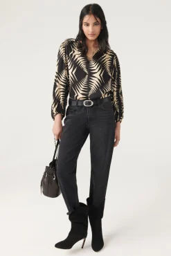 ba&sh Tops & Chemises*Nemona. Noir