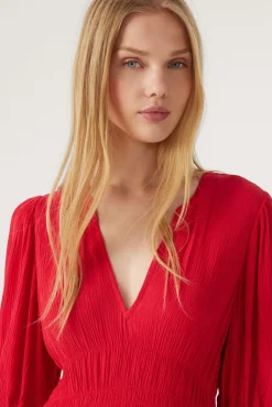 ba&sh Robes*Norma. Rouge