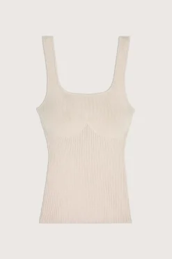 ba&sh Mailles*Oxmo. Blanc Ecru