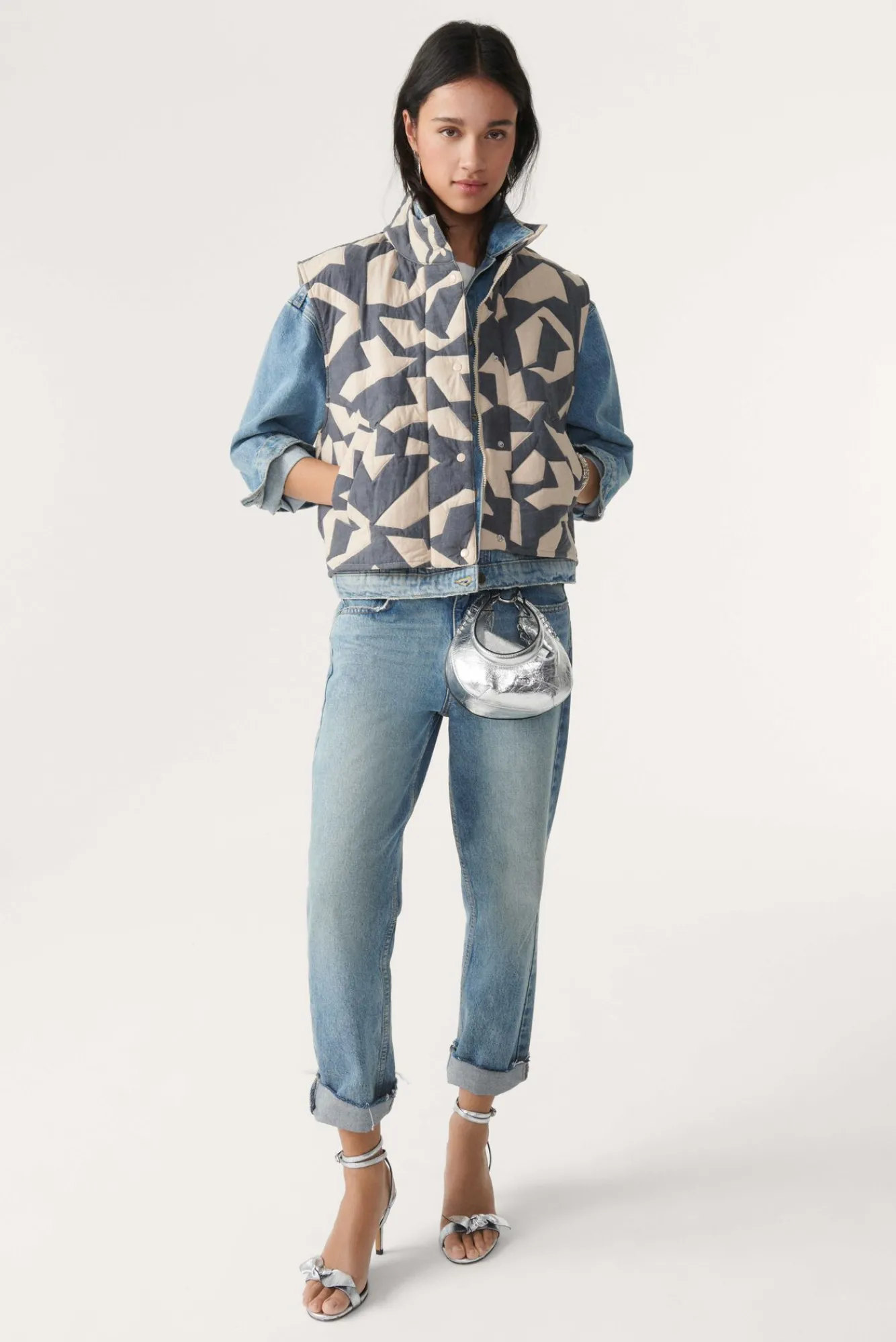 ba&sh Vestes & Manteaux*Pablo. Bleu