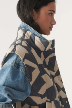 ba&sh Vestes & Manteaux*Pablo. Bleu