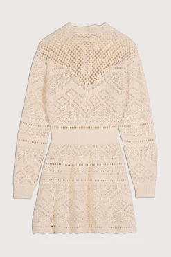 ba&sh Robes*Pearle. Blanc Ecru