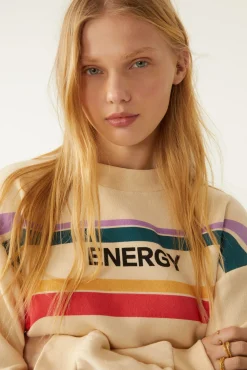 ba&sh Sweatshirts*Roger. Blanc Ecru